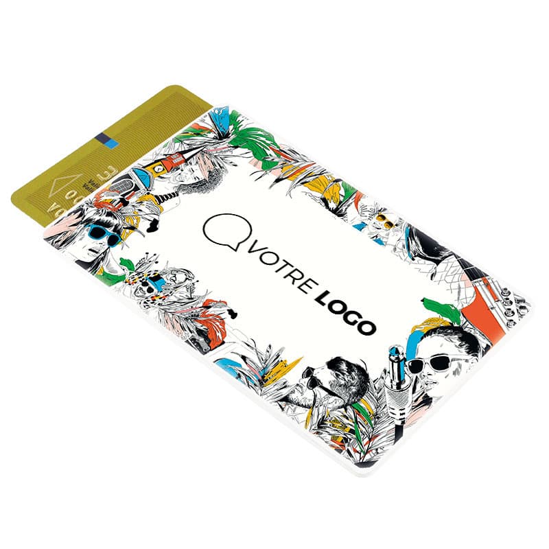 Etui carte de crédit Valence - Porte-cartes publicitaires
